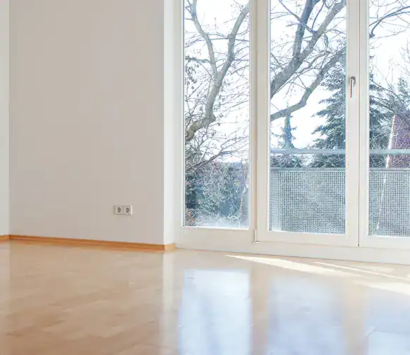 werkruimte rondom de te vervangen kozijnen